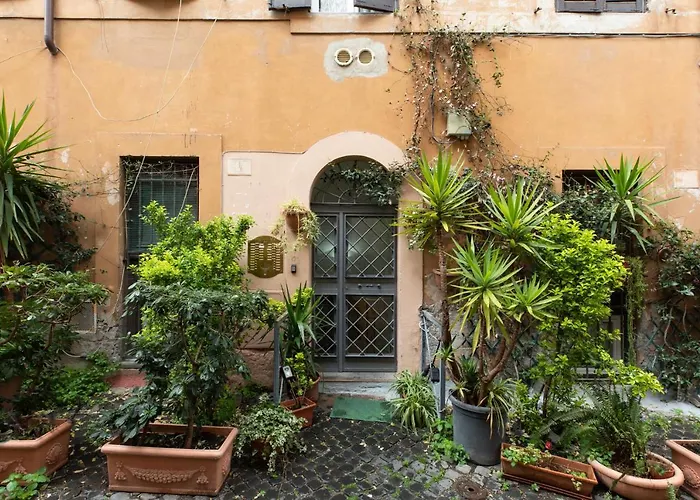 Iflat Small Studio In The Heart Of Trastevere